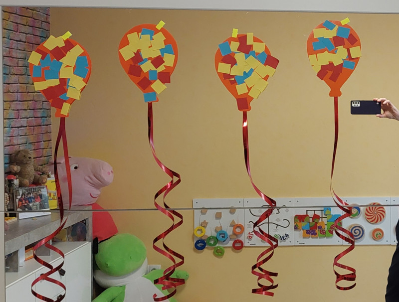 Bunte Luftballons